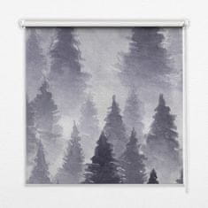 COLORAY.CZ Roleta do okna Mlžný les Zatmícící rolet (s podšívkou) 110x140 cm